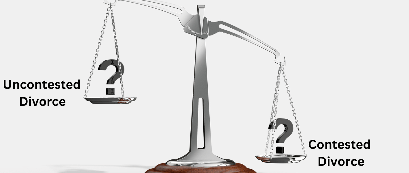 Uncontested Divorce vs contested divorce