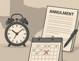 timining in marriage annulment