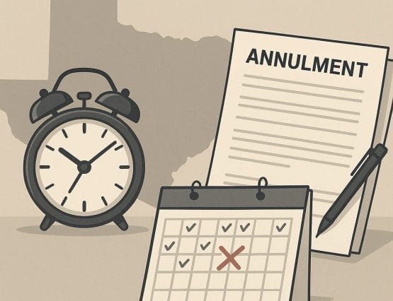 timining in marriage annulment